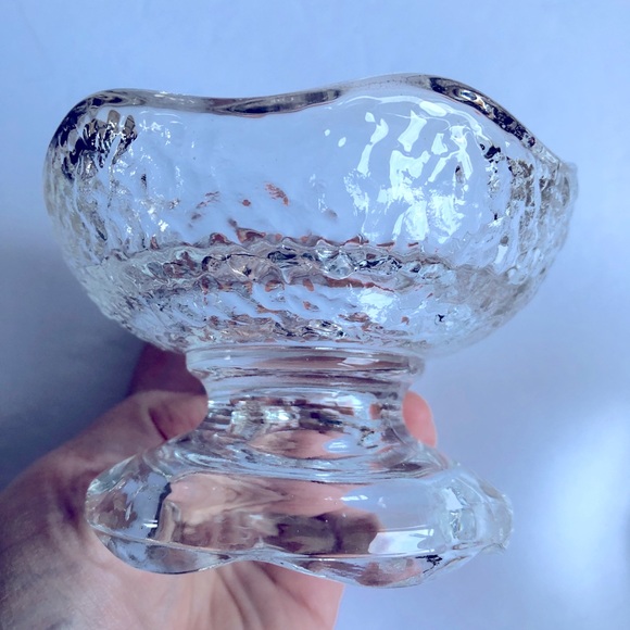 Vintage Small Ice Cream Glass Cups Dessert, Set of 2 Cups - Picture 2 of 15